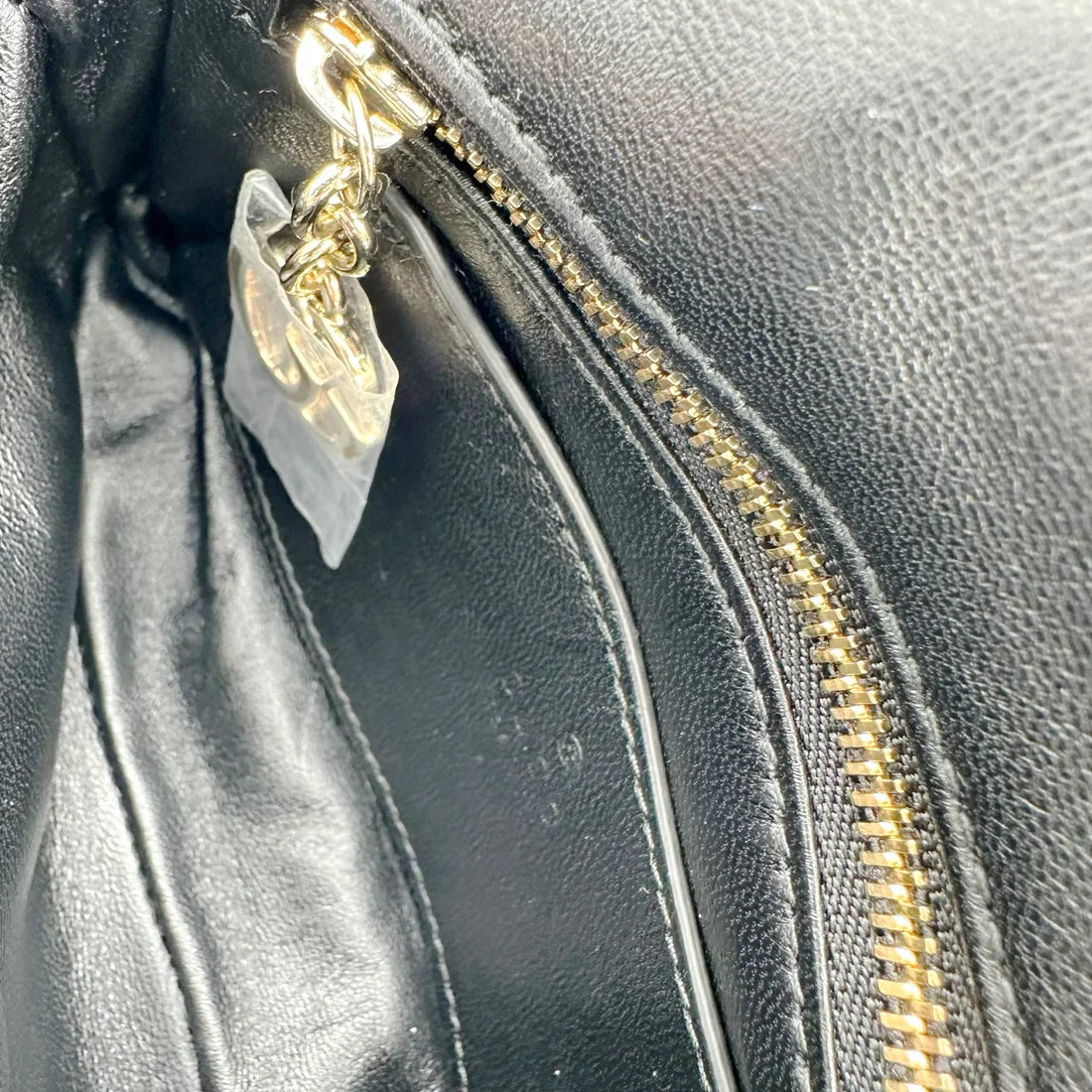 Gucci - Lambskin GG Milano Top Handle Bag