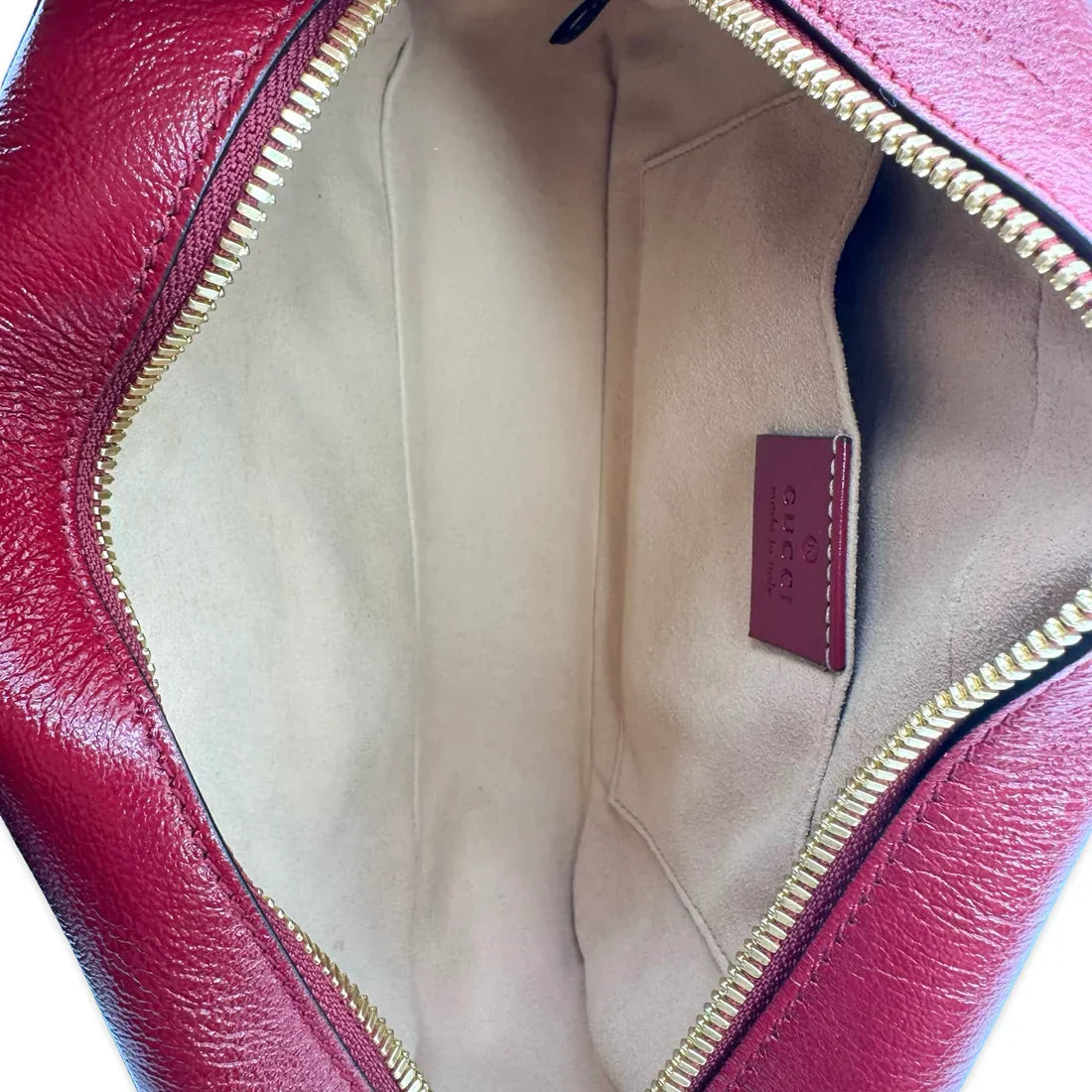 GUCCI  Quilted GG Canvas Small Marmont Camera Bag